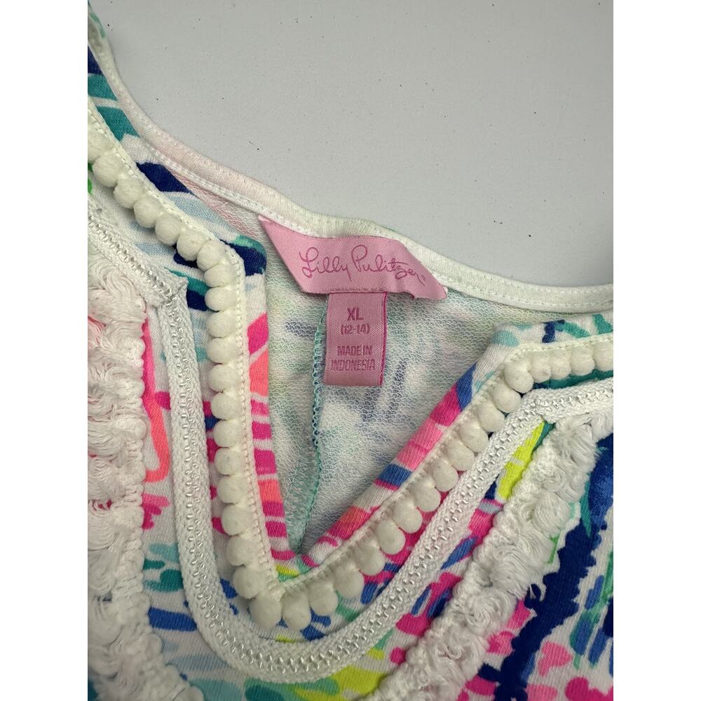 Girls Lilly Pulitzer Harper Shift Dress Size XL 12-14 years - Picture 3 of 5